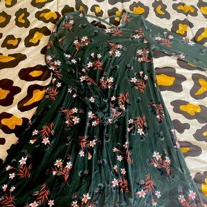 Charlotte Russe long sleeve floral dress